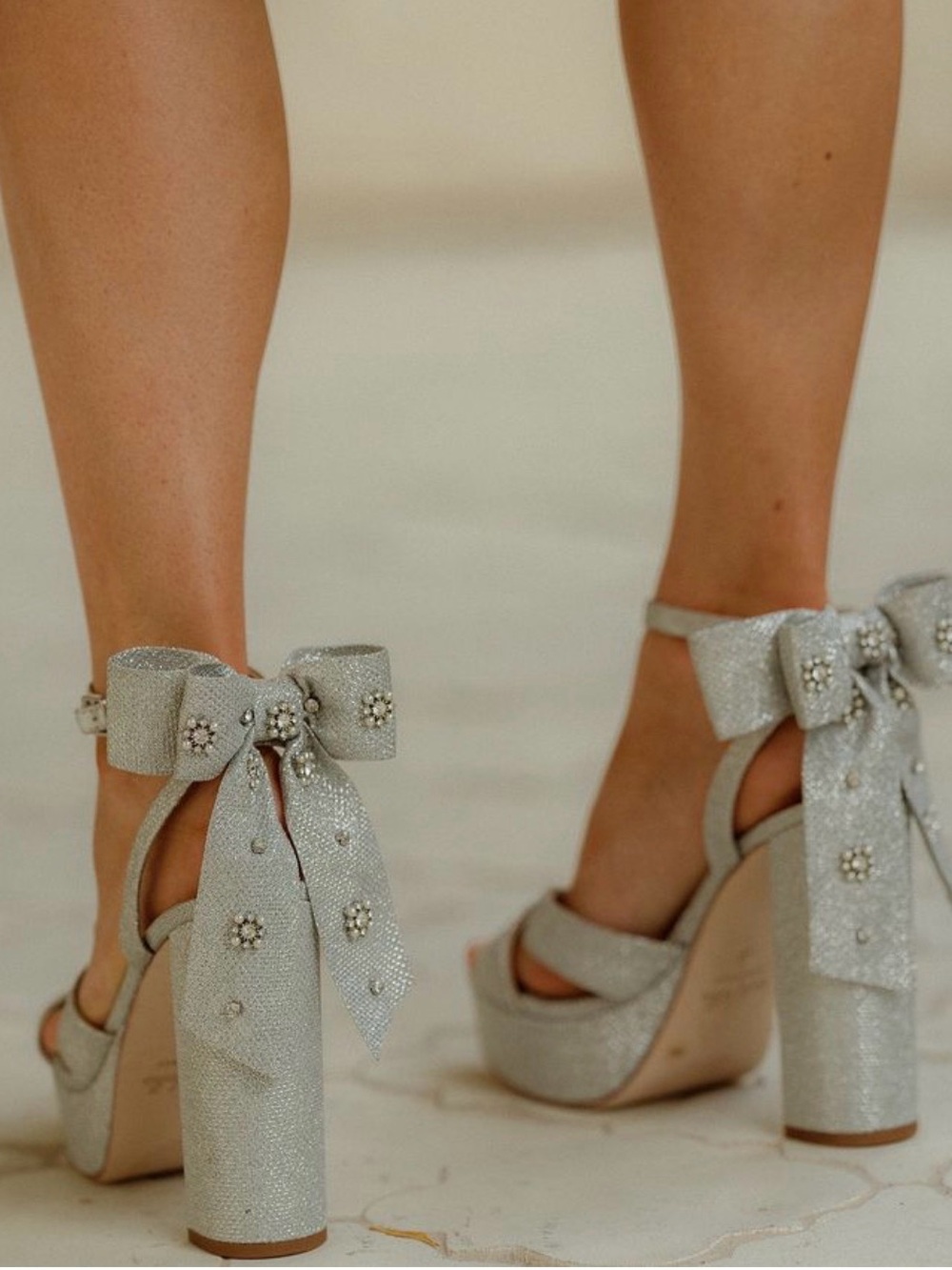 Nicola Bathie X Antonio Melani Lila embellished platform sandals